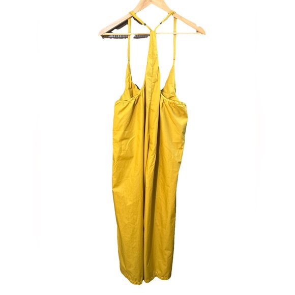 Yellow Sleeveless Jumpsuit - Picture 2 of 2